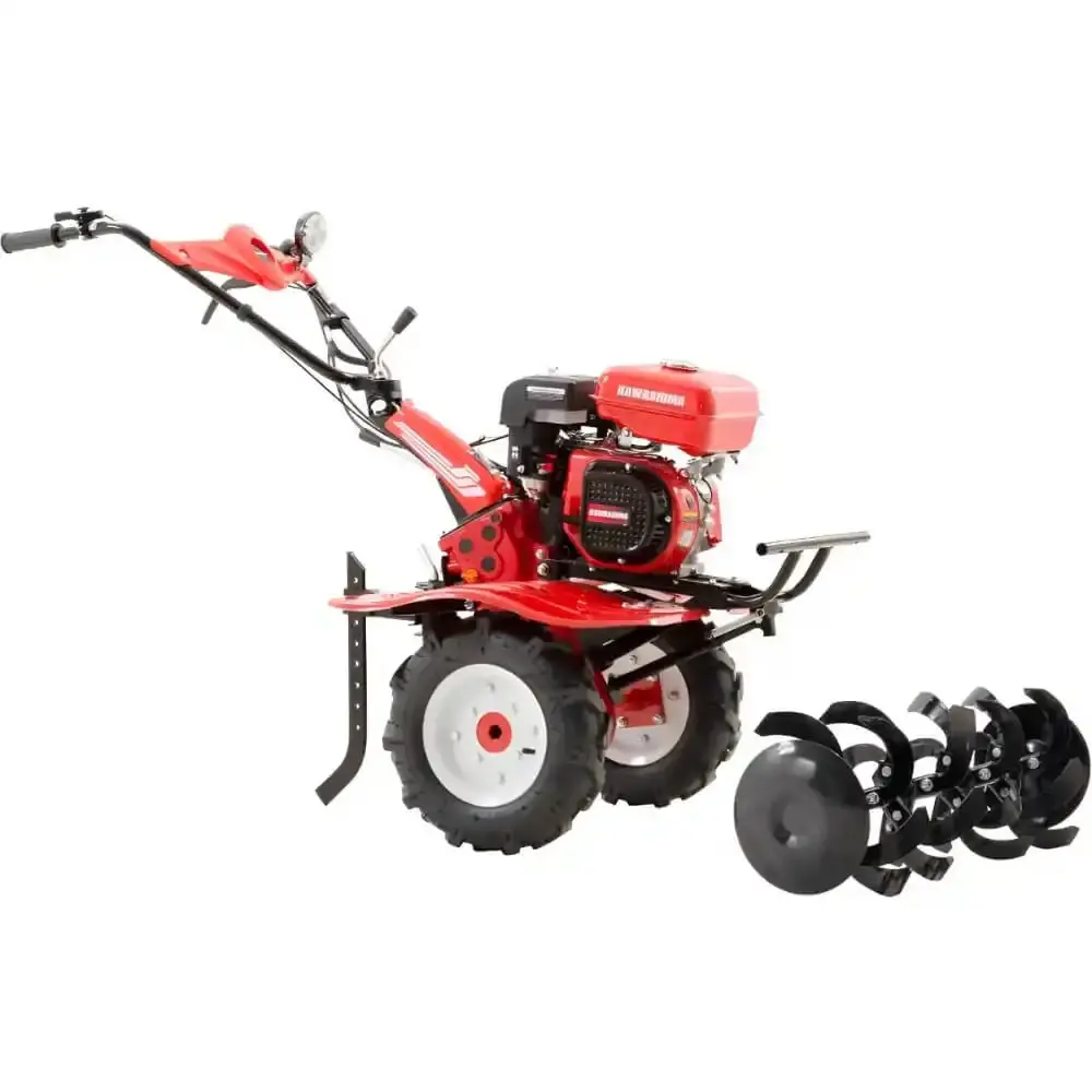 Motocultivador gasolina 7,0 HP 4T 212 CC TT90R-XP-U 701-012 toyama com carreta basculante tobatta Maquinafort — fotografia 10