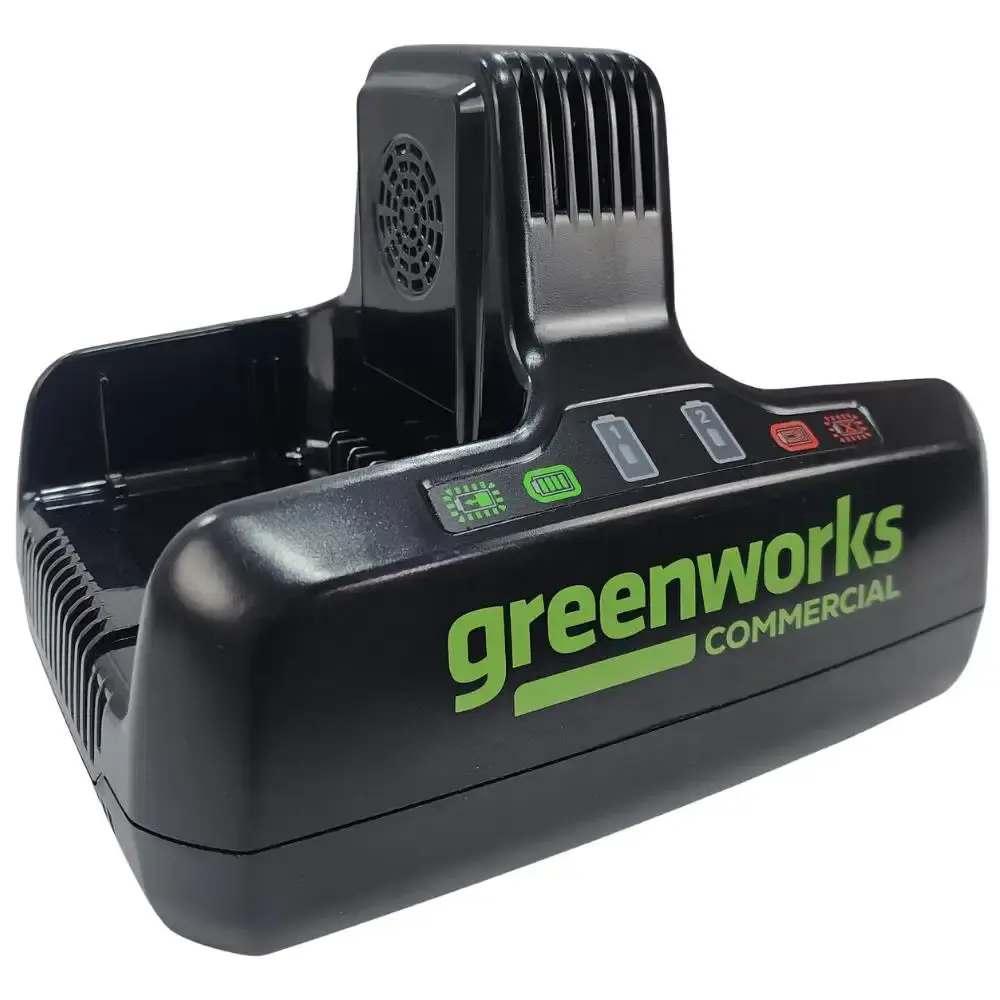 Aparador de cerca viva 82V + bateria 4,0AH + carregador bivolt Greenworks — fotografia 5