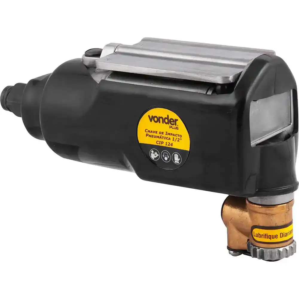 Chave de Impacto Pneumática 1/2 POL 12,7 mm CIP 124 VONDER — fotografia 3