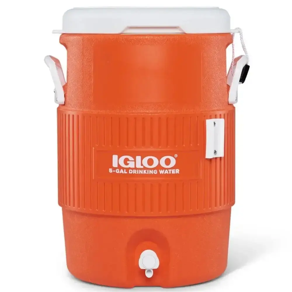 Galão cooler térmico 18,9 litros seat TOP laranja Igloo