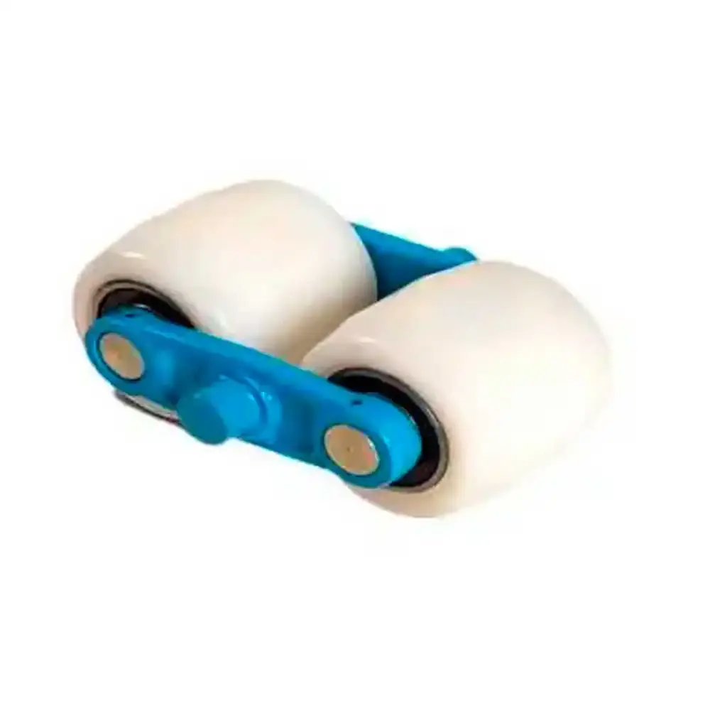 Paleteira transpalete manual 525 MM roda dupla 2.500 KG TM2500 RTN525 Paletrans — fotografia 3