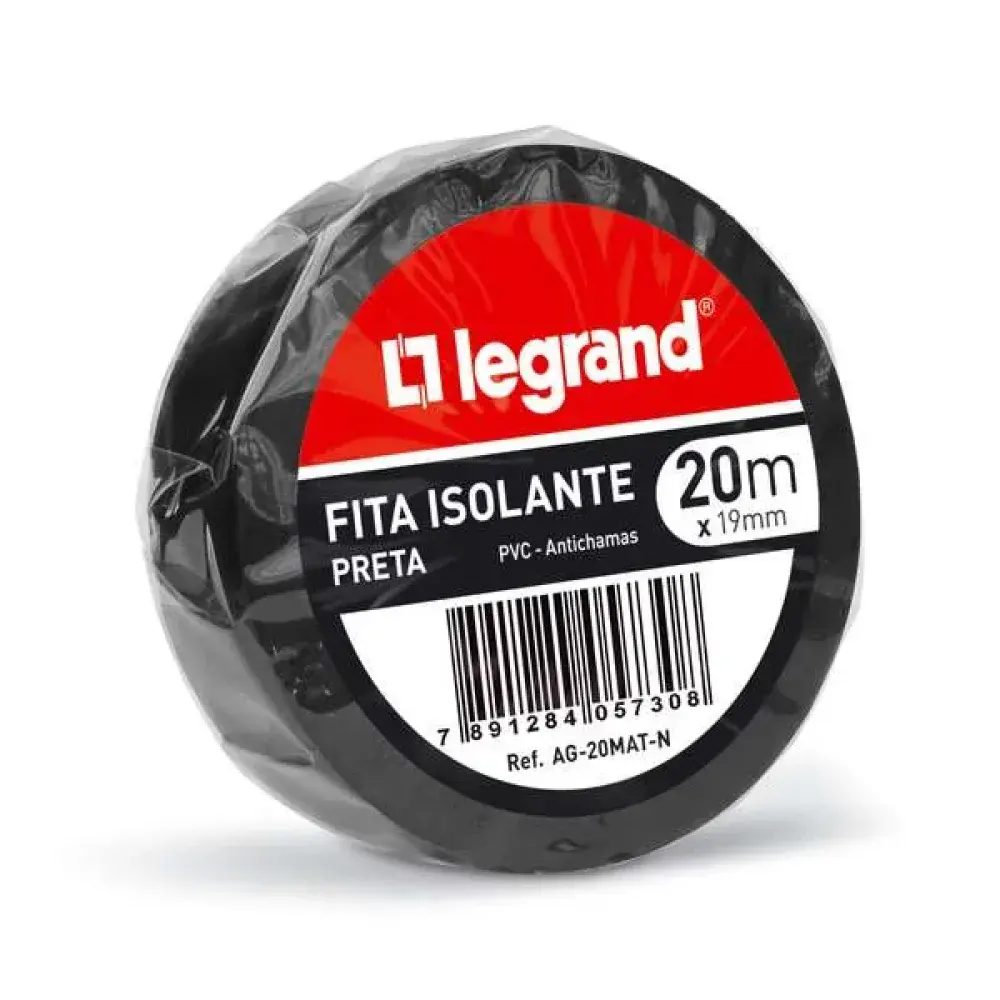 Fita isolante ag 19MM x 20M 1 unidade Legrand — fotografia 3