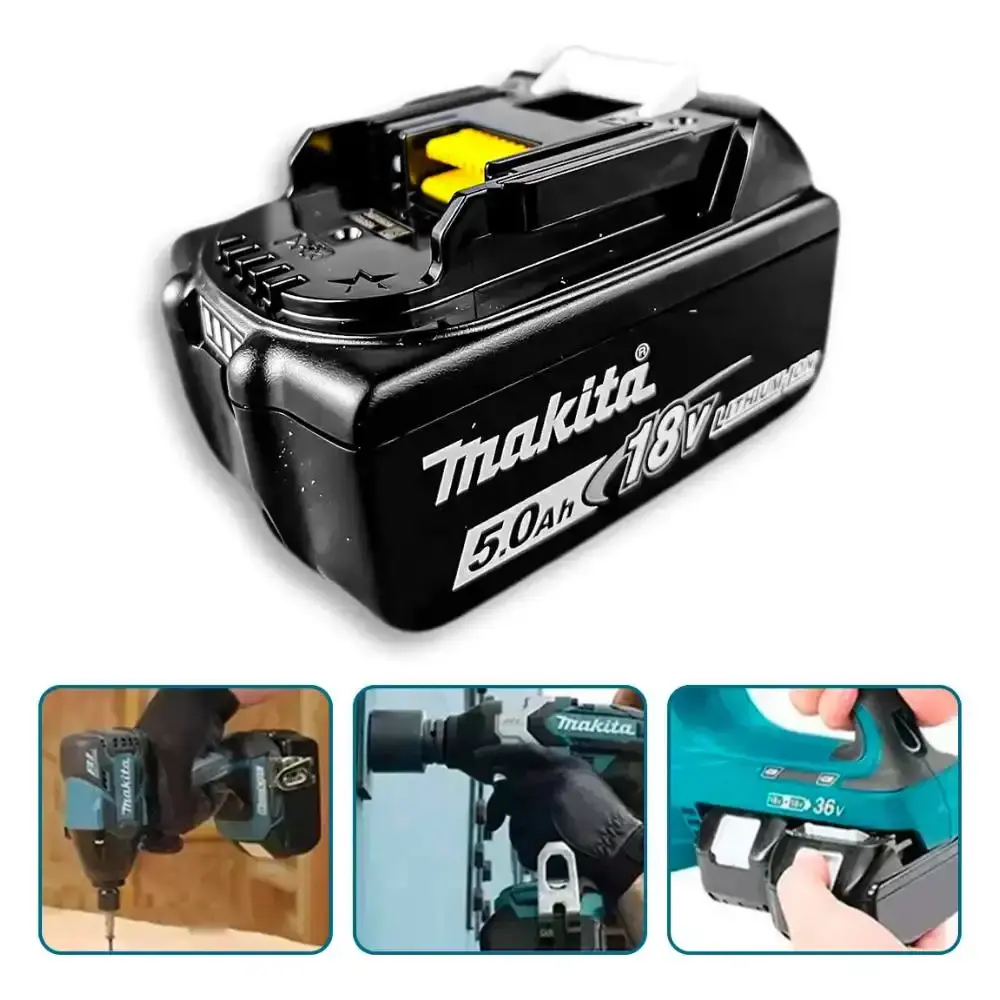 Bateria 5.0AH 18V li-ion BL1850 Makita — fotografia 3