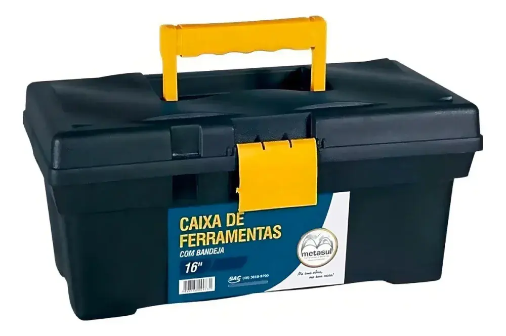 Caixa de ferramentas multiuso 16 standard Metasul