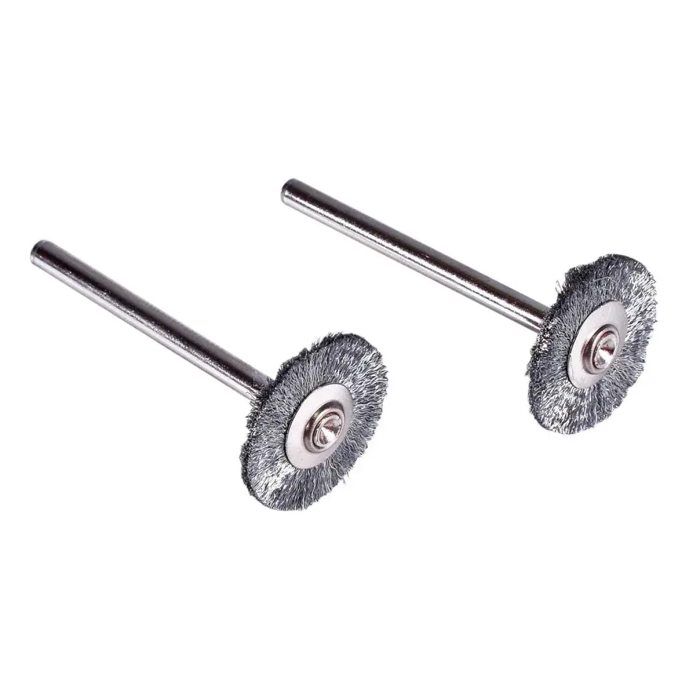 Jogo escova circular de aço carbono 3/4 2 peç 428 Dremel
