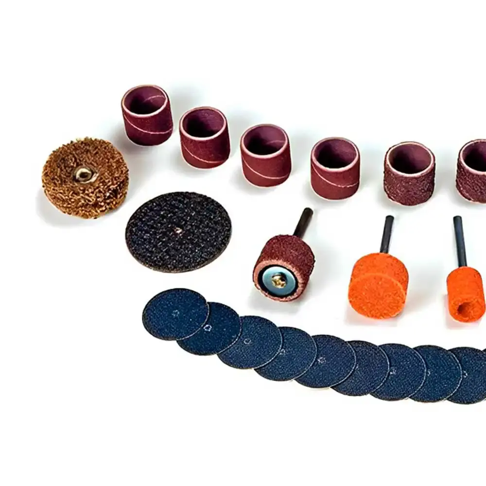 Kit para Mini Retifica 686-01 com 31 Peças p/ Lixar e Gravar DREMEL — fotografia 4