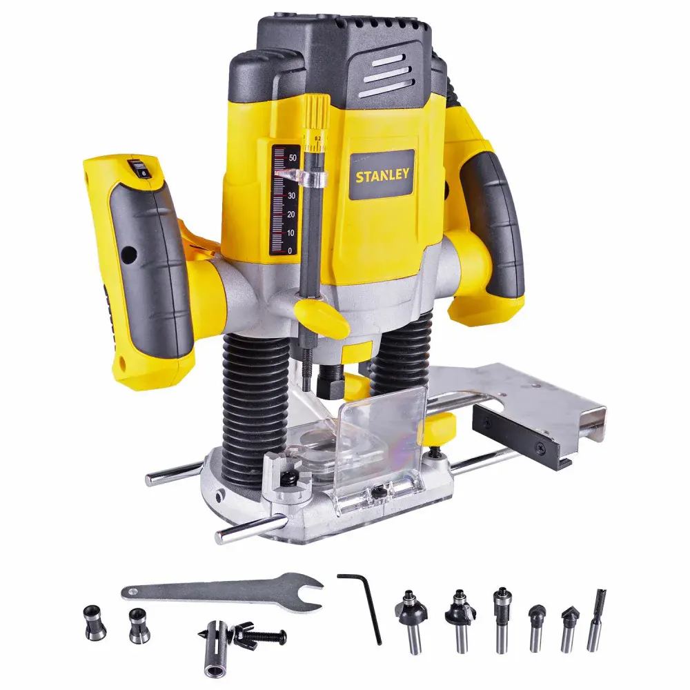 Tupia elétrica com 6 fresas 27000RPM 1200W 127V Stanley