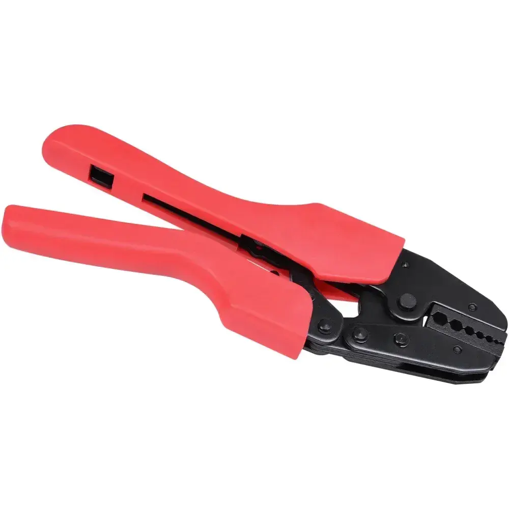 Alicate crimpador para cabos coaxiais 2,5-33,5MM² Worker — fotografia 8
