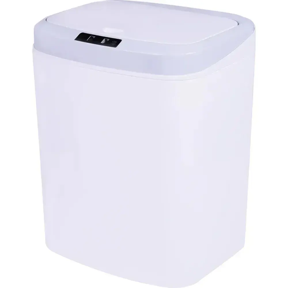 Lixeira automática usb branca 16L Kala — fotografia 10
