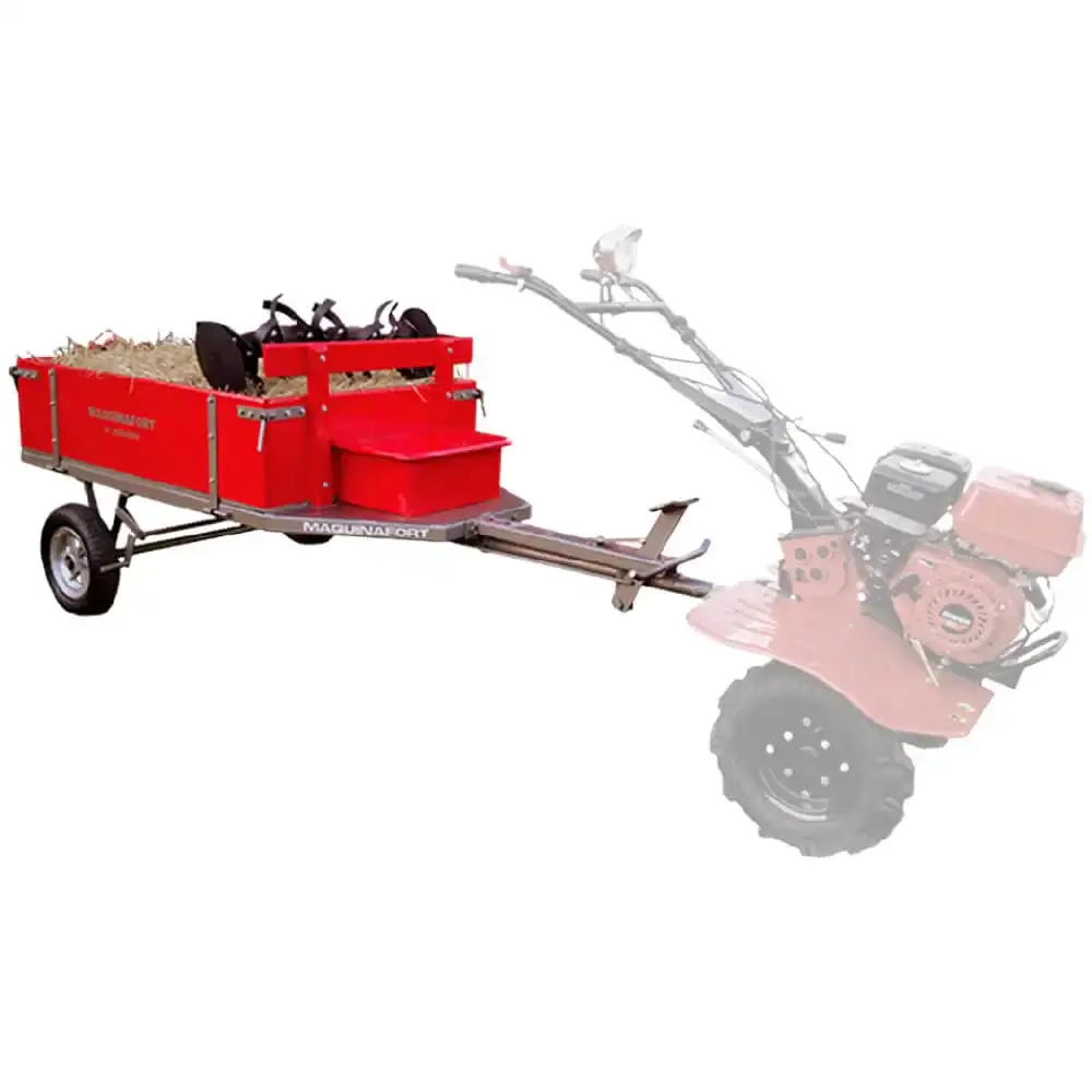 Carreta fixa para motocultivador TT90R-XP e TT90-XP-U R-8 máquina fort — fotografia 2
