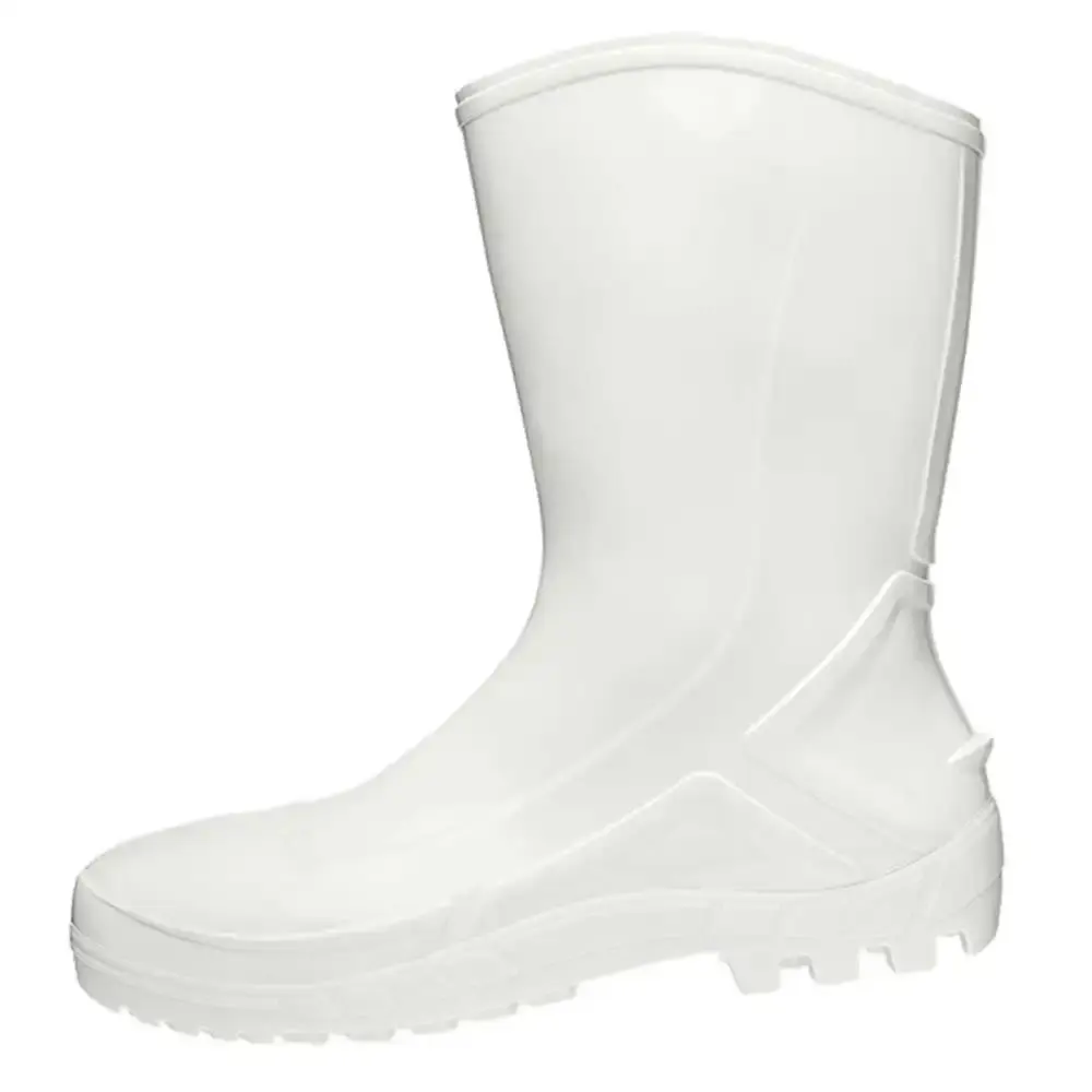 Bota ocupacional impermeável vulcaflex galocha PVC 110VFLEX BR | 700452 branca Marluvas 43 — fotografia 4