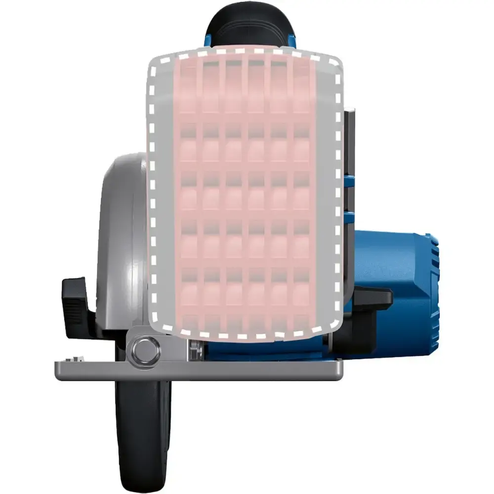 Serra circular 5.1/2 POL 18V brushless GKS 18V-51 sem bateria e carregador Bosch — fotografia 5