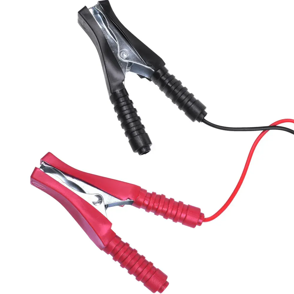 Carregador de bateria vermelho e preto CB13S 127V Worker — fotografia 5