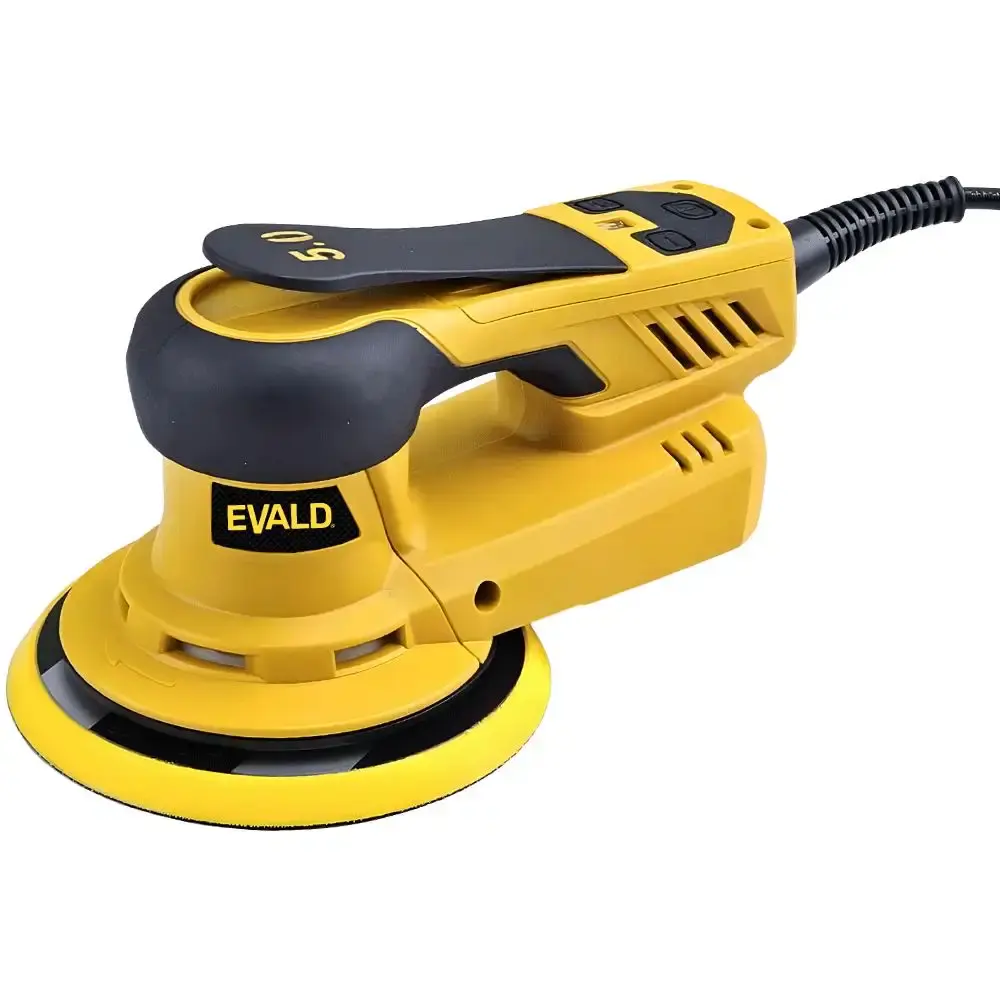 Lixadeira roto orbital 6 POL brushless 350W com maleta e kit de lixas ELO-350 Evald 220 V — fotografia 2