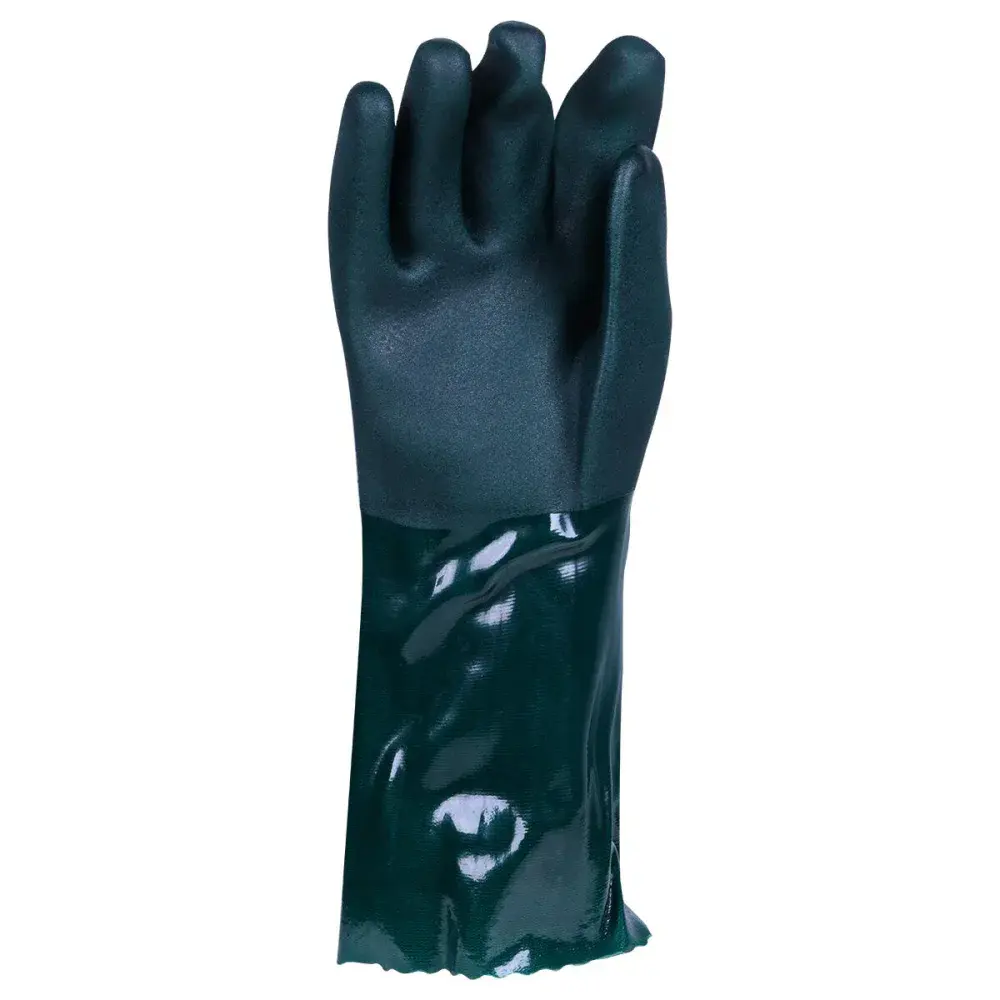 Luva de pvc com forro poliéster 35CM g Worker — fotografia 4