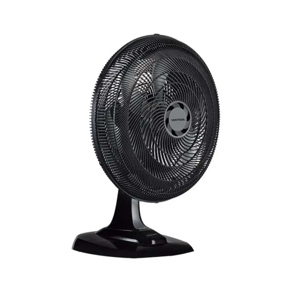 Ventilador de mesa 6 pás 50CM preto 127V Ventisol — fotografia 2