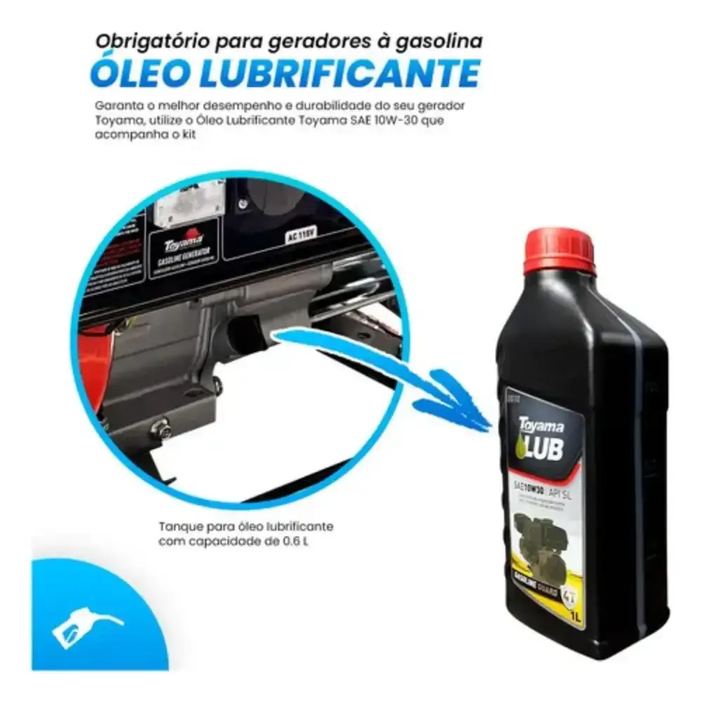Óleo lubrificante motores a diesel 5W-40 CH-4 1 litro Toyama — fotografia 4