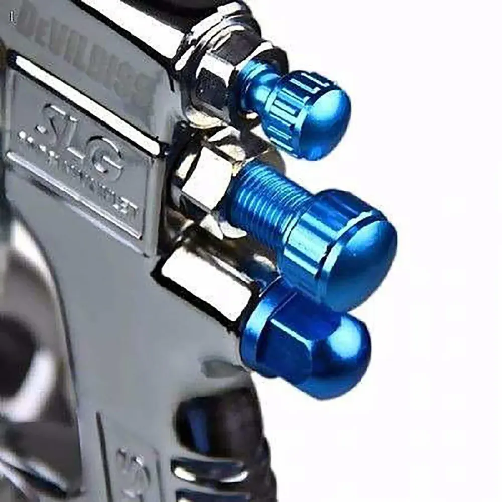 Pistola de pintura gravidade hvlp 1,3MM 600ML SLG-510G Devilbiss — fotografia 5