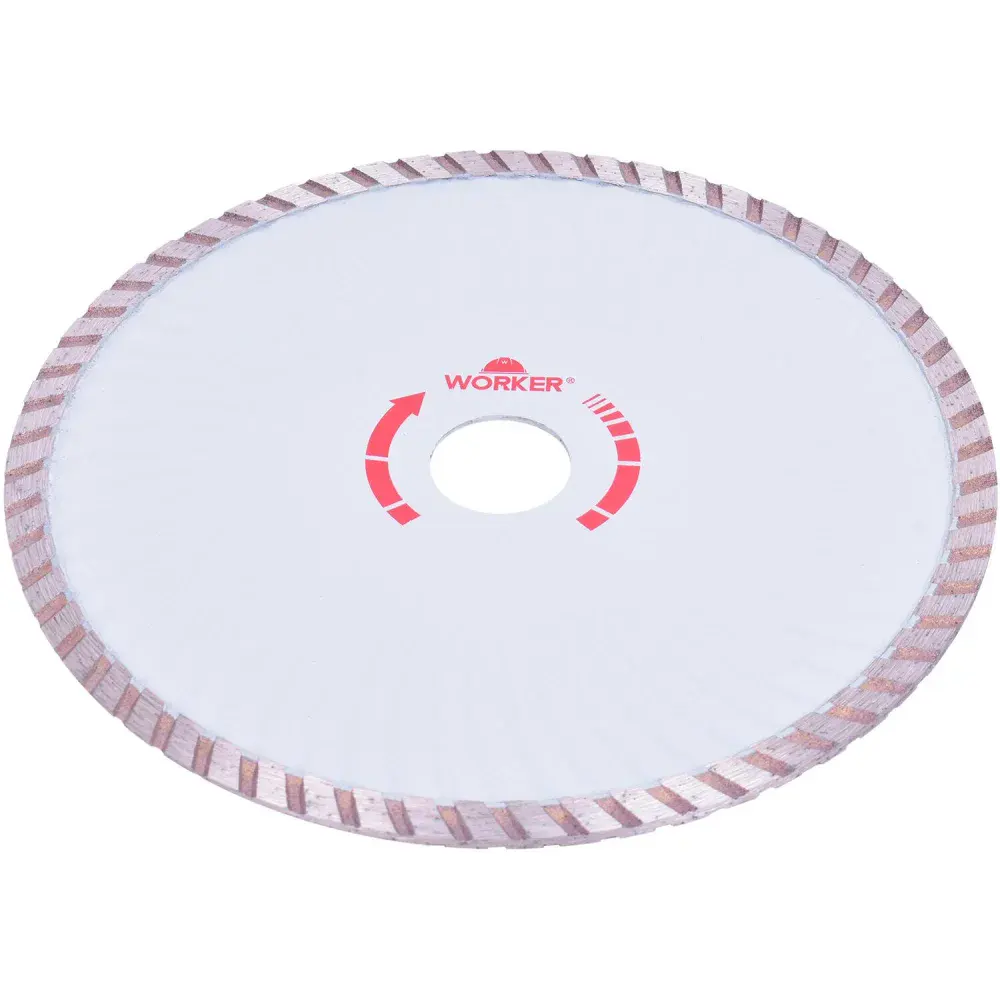 Disco diamantado turbo 110MM x 20MM Worker — fotografia 3