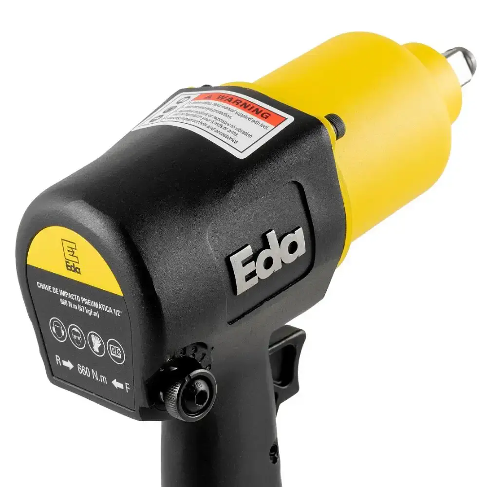 Chave de impacto pneumática 1/2 POL 660NM com kit Eda — fotografia 4