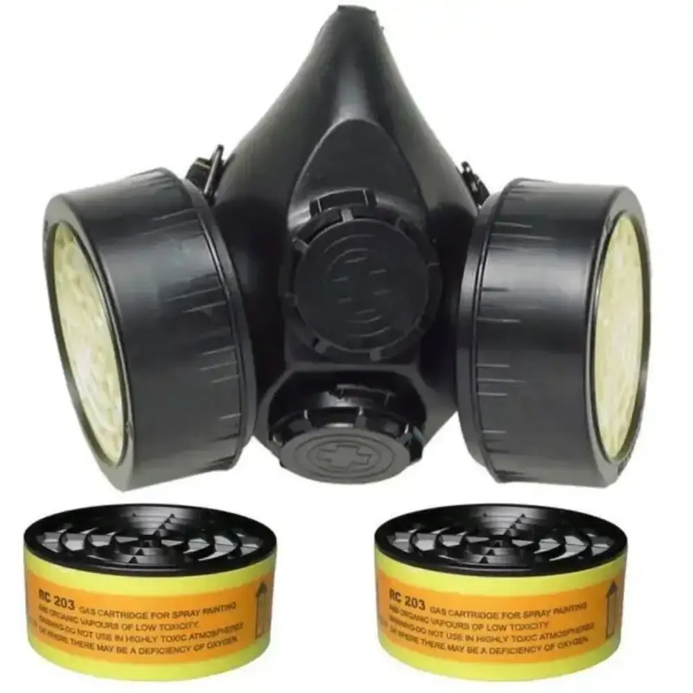 Kit com 6 cartuchos para máscara de gás Carbografite — fotografia 3