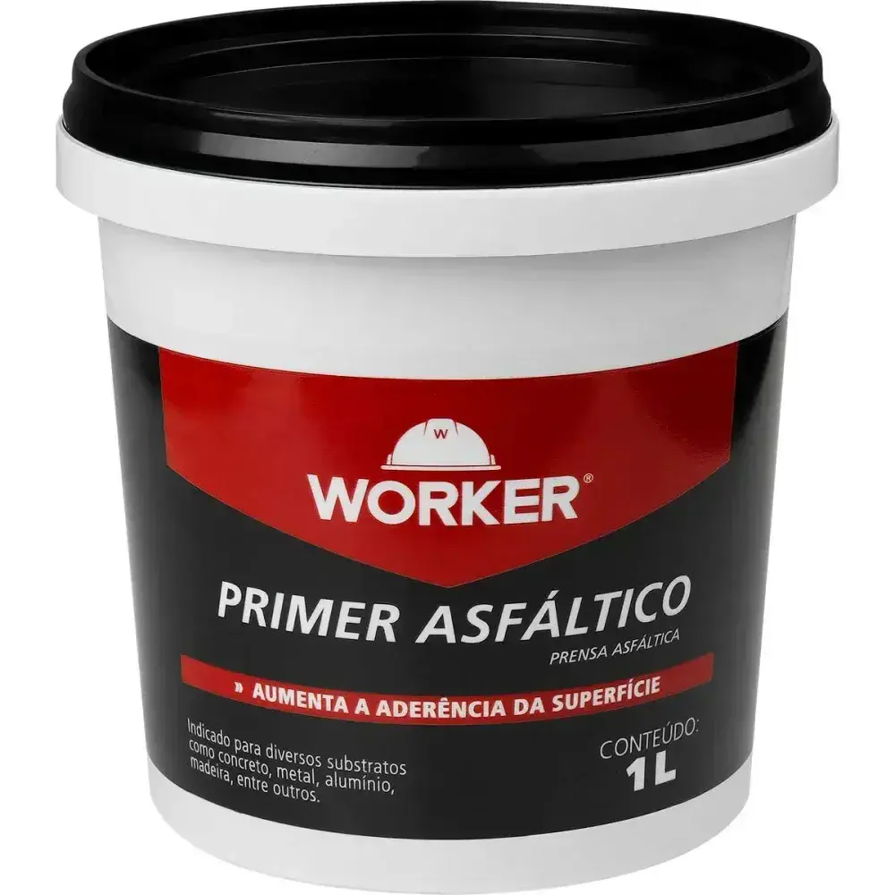 Impermeabilizante primer asfáltico 1L Worker — fotografia 4
