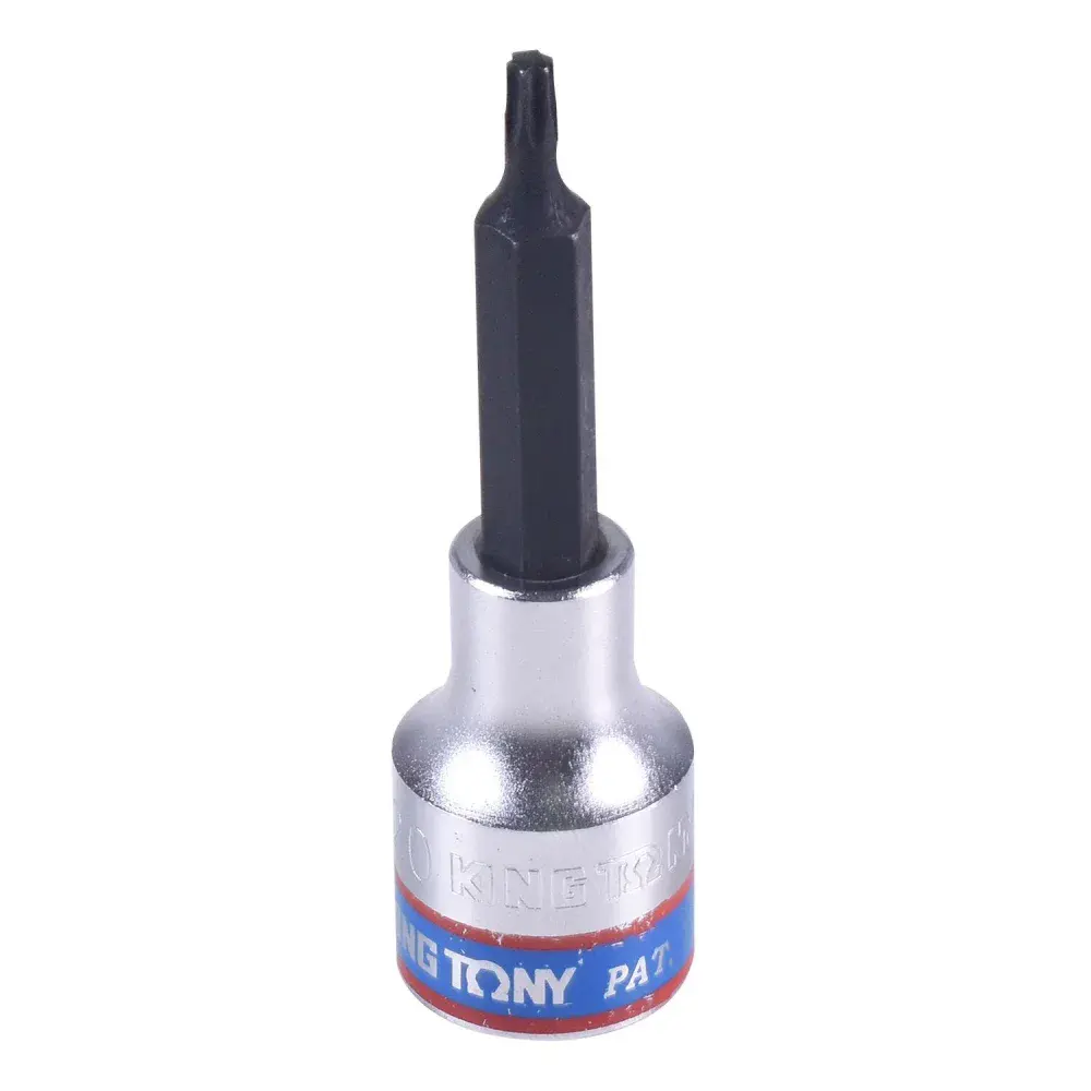 Chave soquete hexalobular t 20 longa macho enc. 1/2 king tony 403320