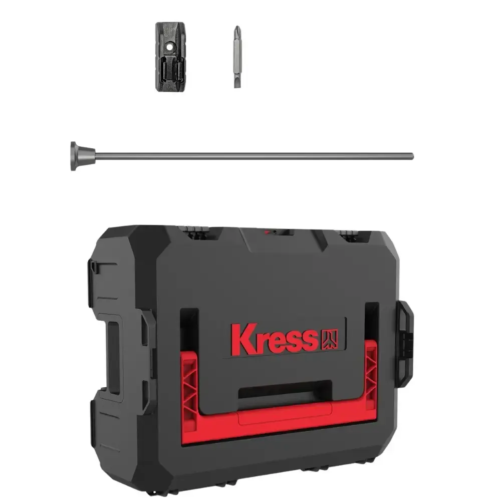 Parafusadeira furadeira de impacto 1/2POL 20V brushless sem bateria e carregador Kress — fotografia 5