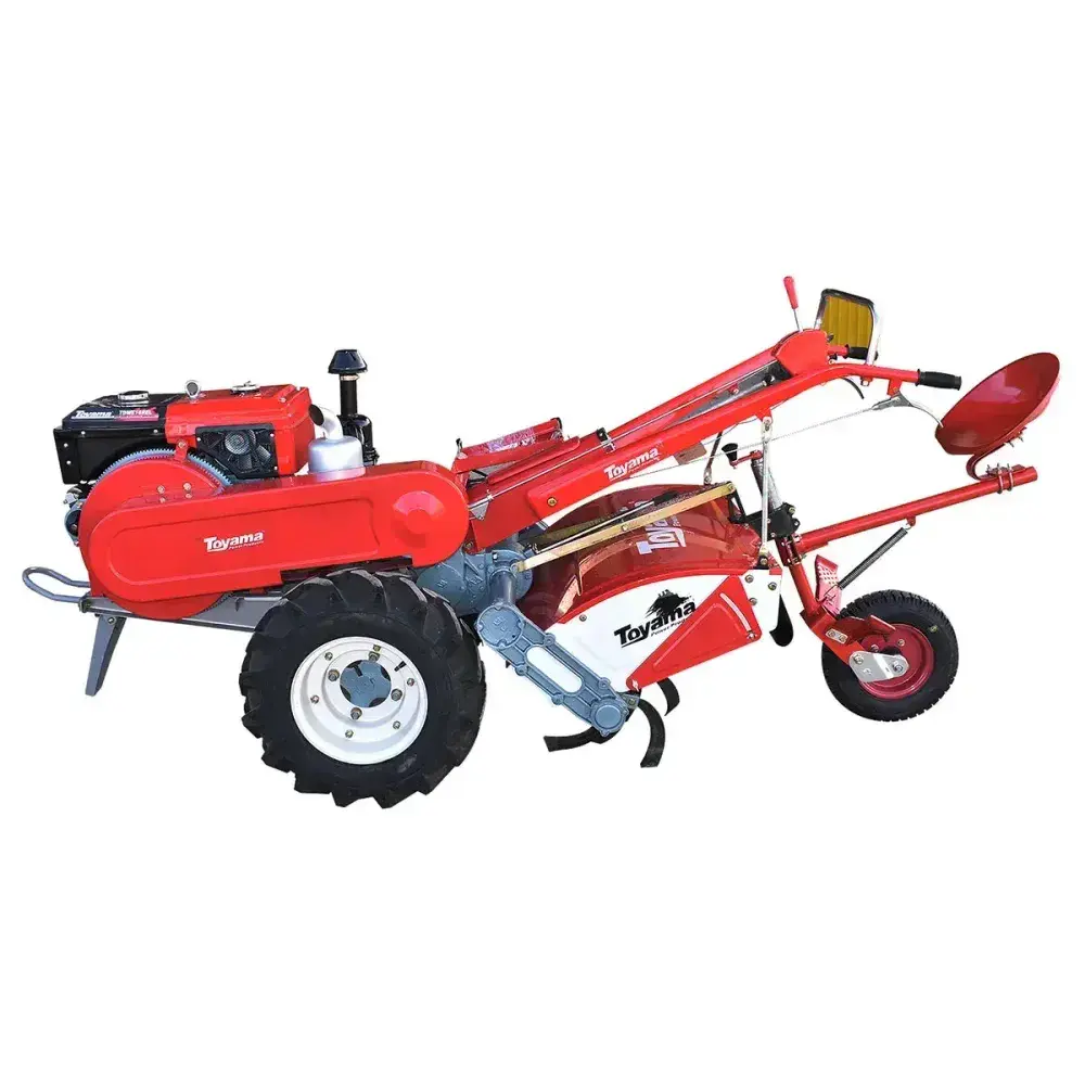 Microtrator à diesel 16,5HP 1 cilíndro TDWT80E Toyama — fotografia 11