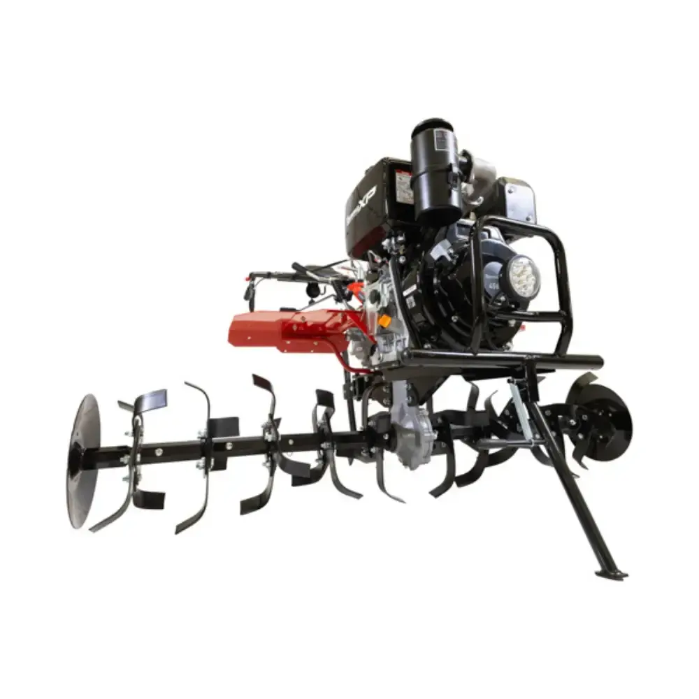 Motocultivador a diesel 13HP 456CC com partida elétrica Toyama — fotografia 6