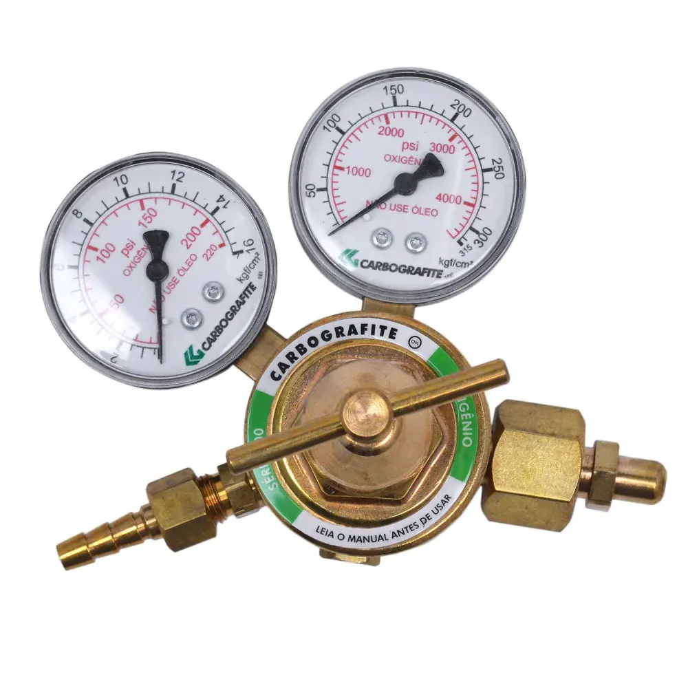 Regulador de pressão oxigênio serie 700 Carbografite