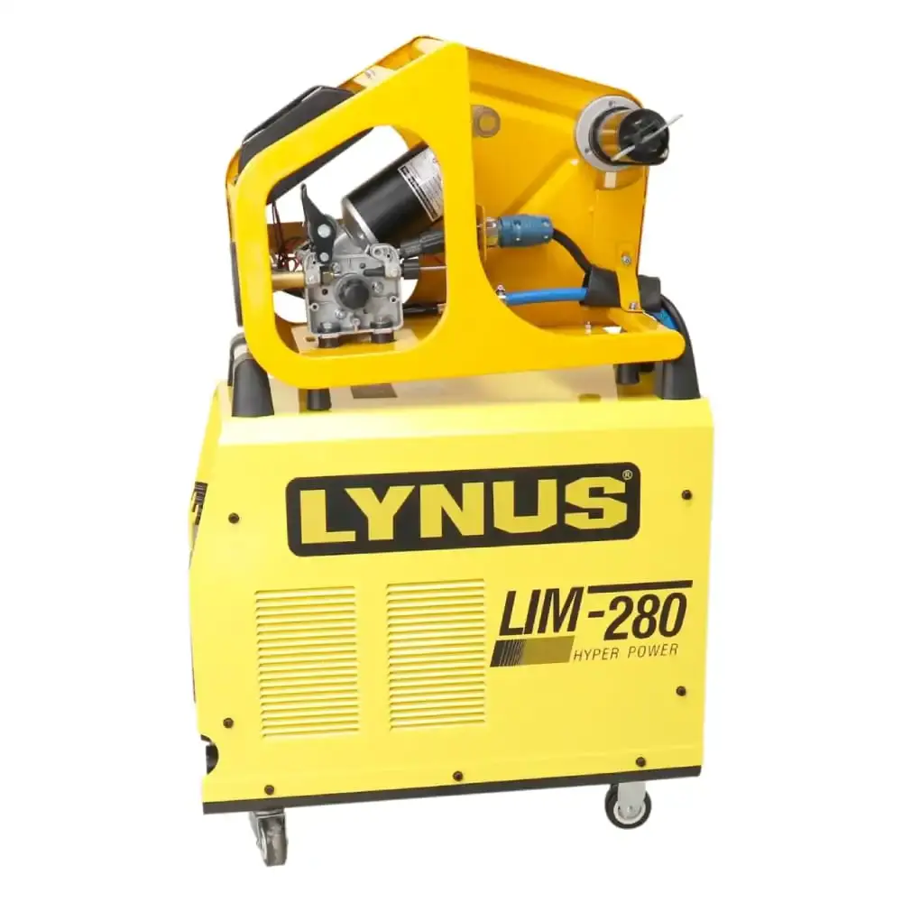 Máquina solda inversora multiprocessos LIM-280HP trifásico 220V | 380V Lynus — fotografia 4