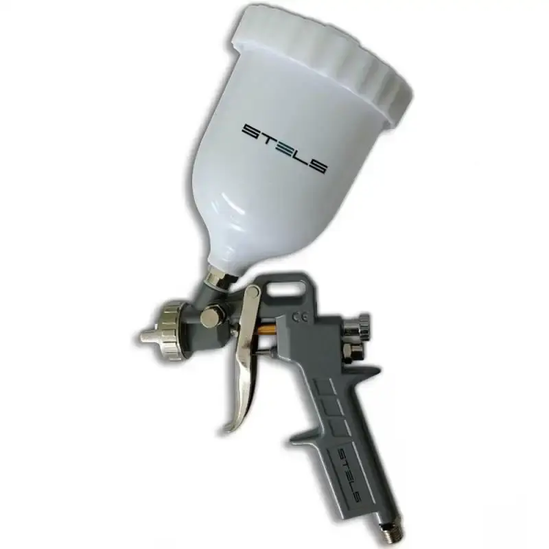 Pistola de Pintura 600 ML Tipo Gravidade c/ Kit de Bocais + Pistola de Pintura HVLP 600 ML — fotografia 5