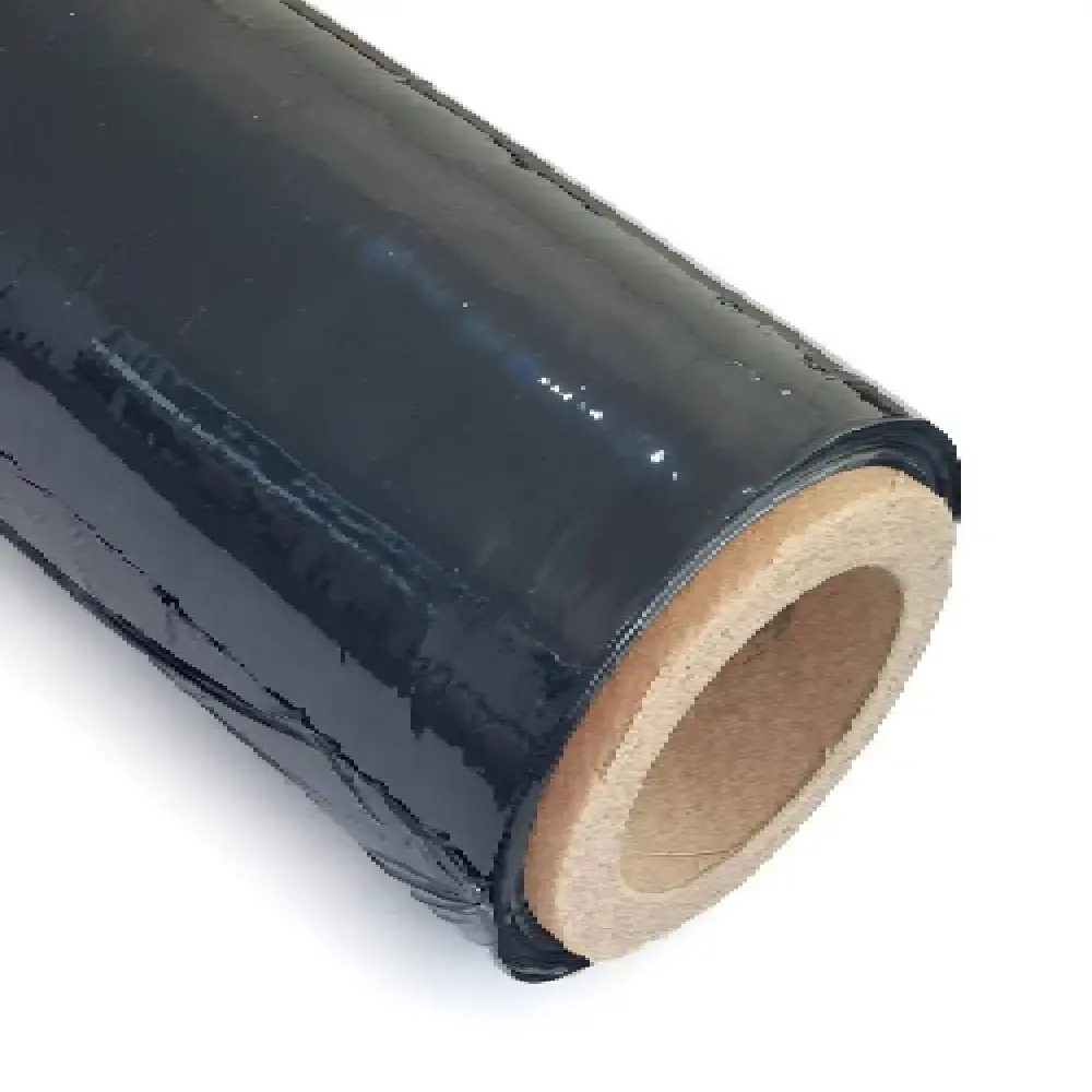 Filme Stretch 500 mm 260 m 3,5 kg Preto 1223 QUALITY PACKING — fotografia 3