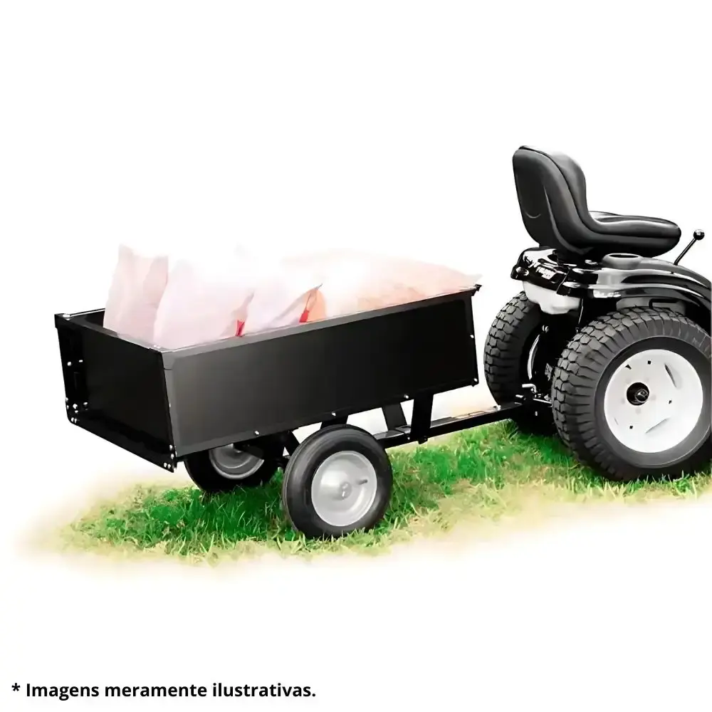 Carreta agrícola para trator de grama Trapp — fotografia 5