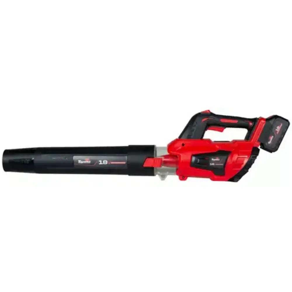 Soprador lateral a bateria 18V com carregador 1,5AH e bateria 18V TVT18ABL350-K Toyama — fotografia 2