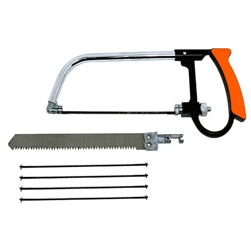 Arco de serra mini ajustável kit com 7 peças para artesanato FP-6 Western