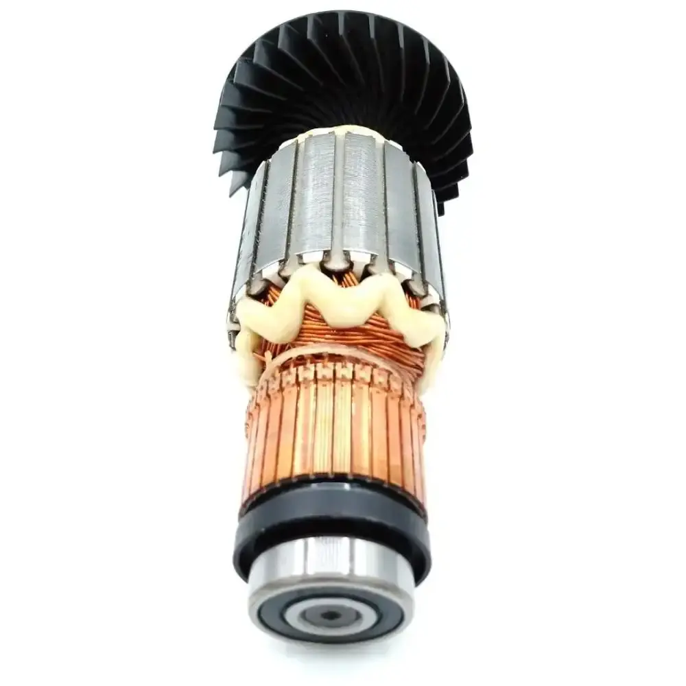 Induzido Rotor 127V para esmerilhadeiras 517791-1 MAKITA — fotografia 3