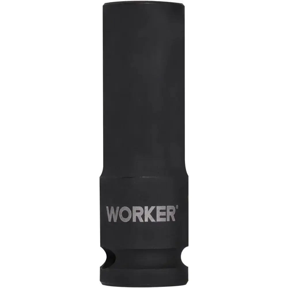 Soquete sextavado de impacto longo encaixe 1/2 16MM Worker — fotografia 7