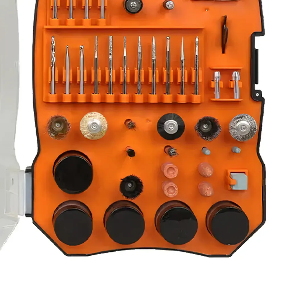 Kit de acessórios para mini retífica Worx com 201 peças maker x WA7208 Worx — fotografia 2