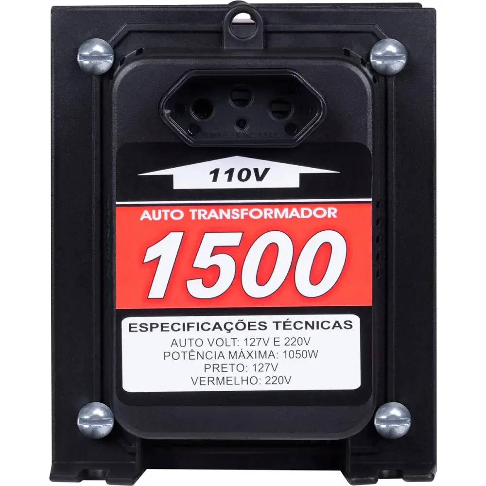 Autotransformador tripolar 1.500VA 1050W bivolt Kitec — fotografia 9