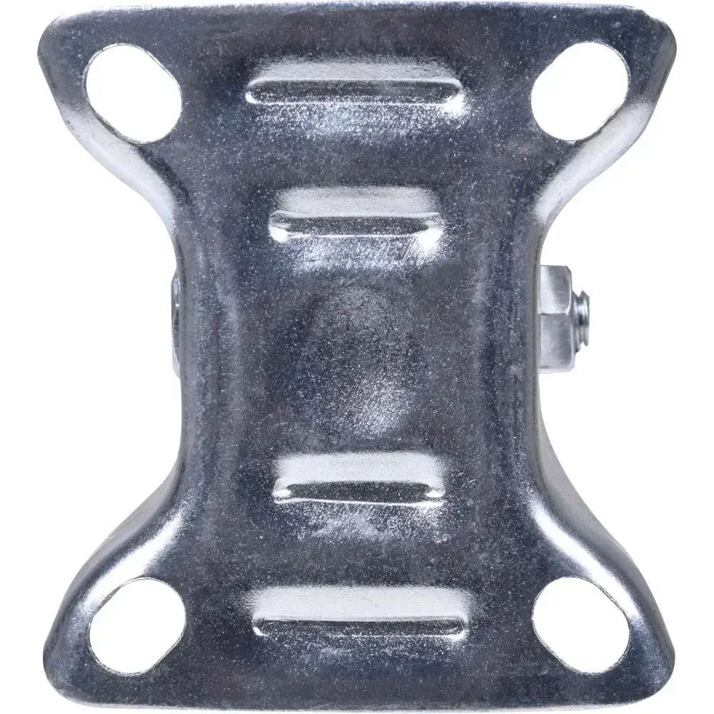 Rodízio de borracha 3 75MM fixo preto Worker — fotografia 8