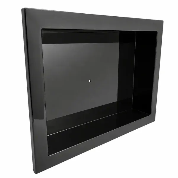 Nicho de parede 30X40 preto - Gerplast