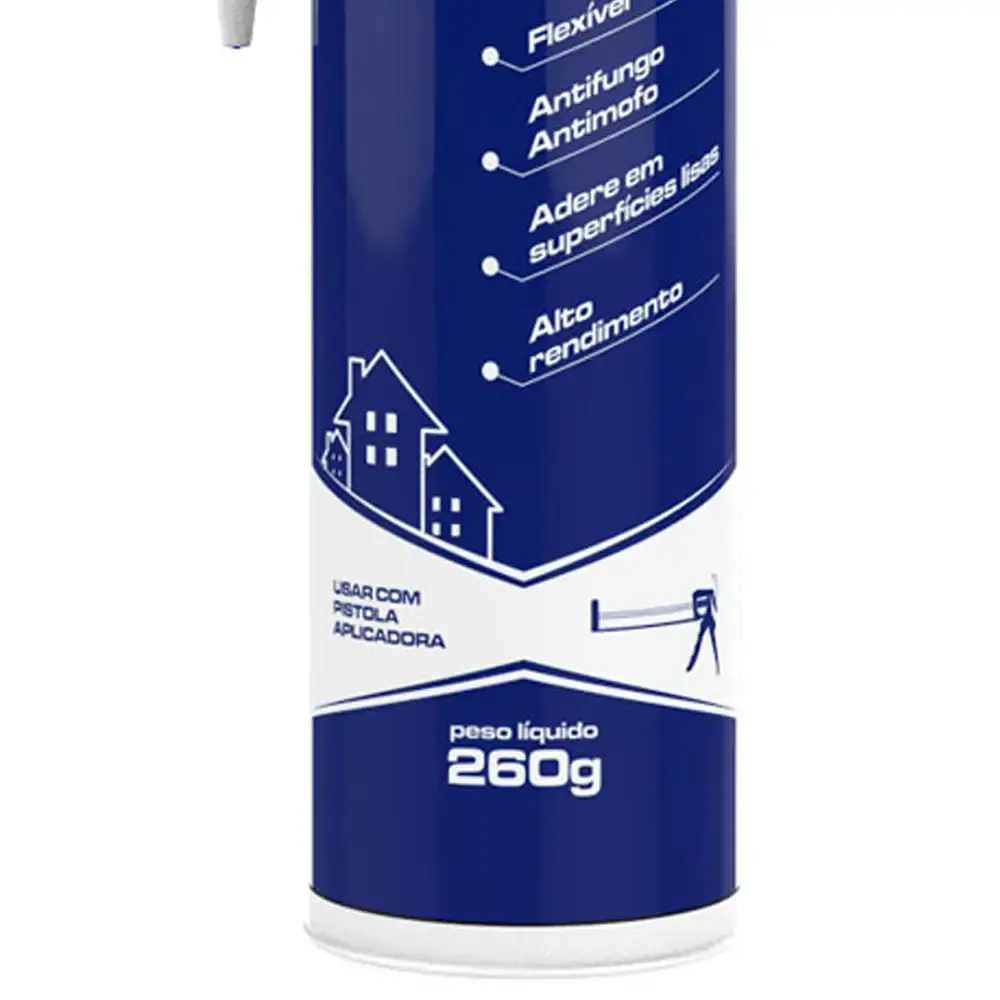 Adesivo de silicone acético incolor PT0600030 Mundial prime — fotografia 4