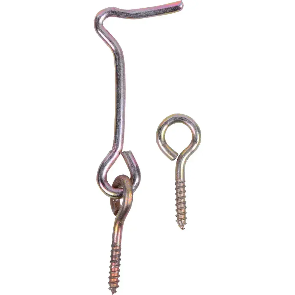 Aldrava com pitão bicromatizada 3X50MM 2 peç Worker — fotografia 7