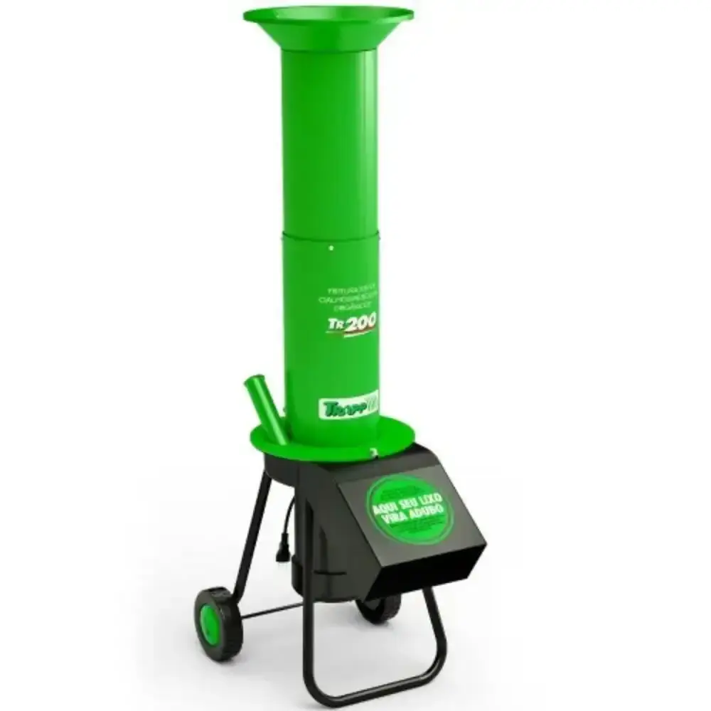 Triturador de resíduos orgânicos elétrico 1,5 cavalos monofásico TR-200 110 VOLTS/220 volts Trapp