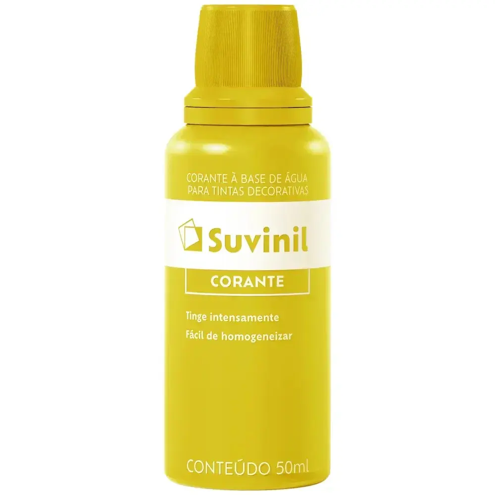 Corante líquido para tinta amarela 50ML Suvinil — fotografia 2