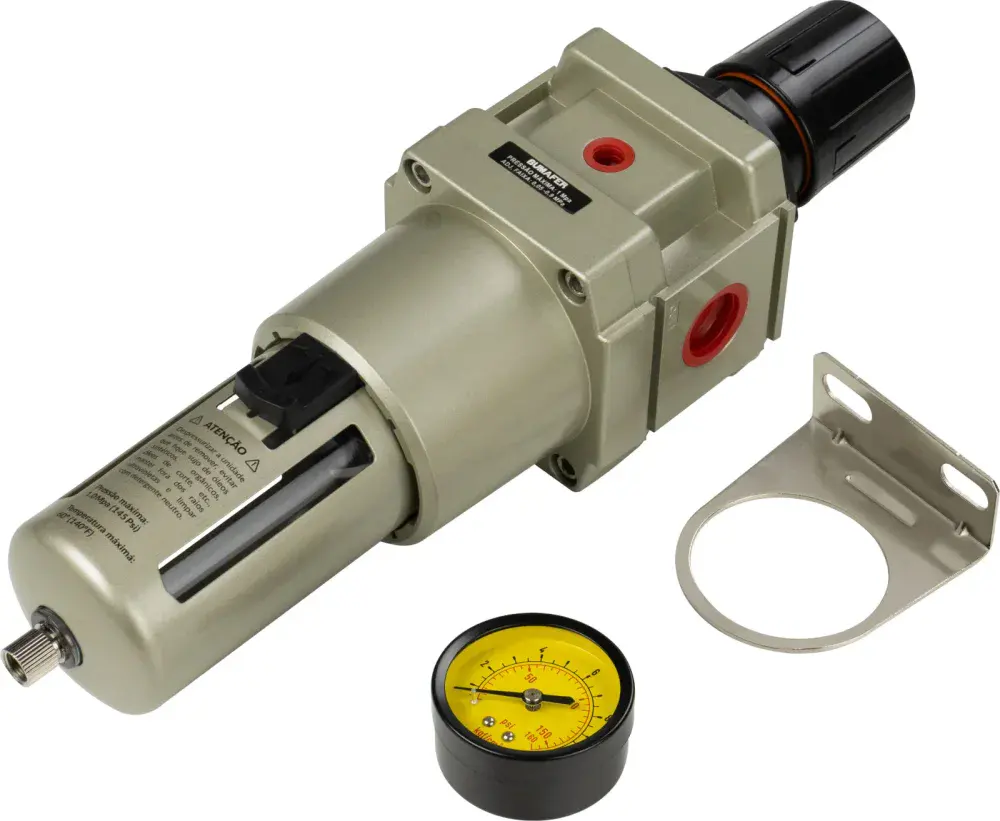 Regulador de pressão 145 lbf/pol 3,4 Bumafer — fotografia 8