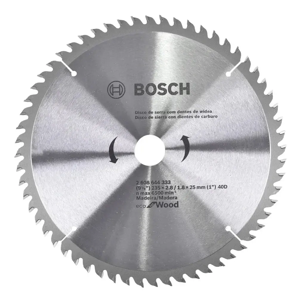 Disco de serra circular eco for wood 235MM 40D Bosch — fotografia 5