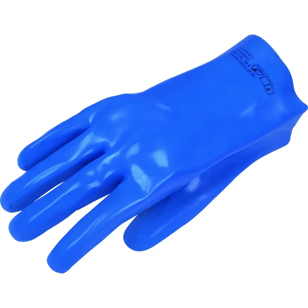 Luva de pvc lisa sem forro 25CM g Worker — fotografia 4